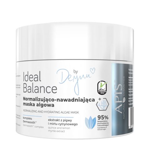 Apis Ideal Balance By Deynn нормализираща и хидратираща маска от водорасли 100 гр