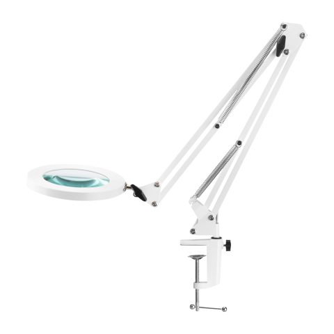 Настолна лупа Glow 308 LED бяла USB