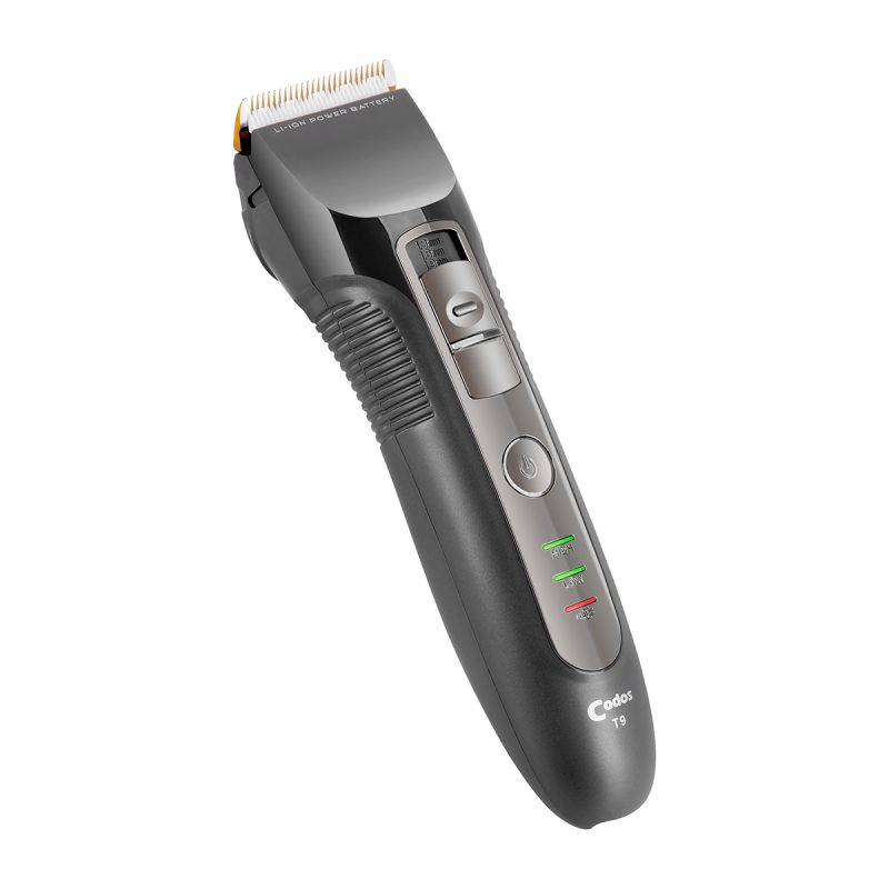 Акумулаторна машинка за подстригване Codos T9 сива