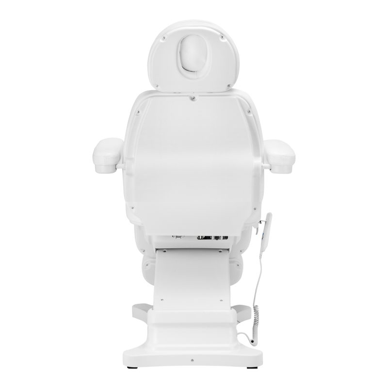 Електрически козметичен стол Sillon Classic 3 мотора с отопление бял – снимка 13