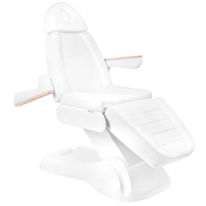 Електрически козметичен стол Sillon Lux 273b + 304 бяла табуретка – снимка 5