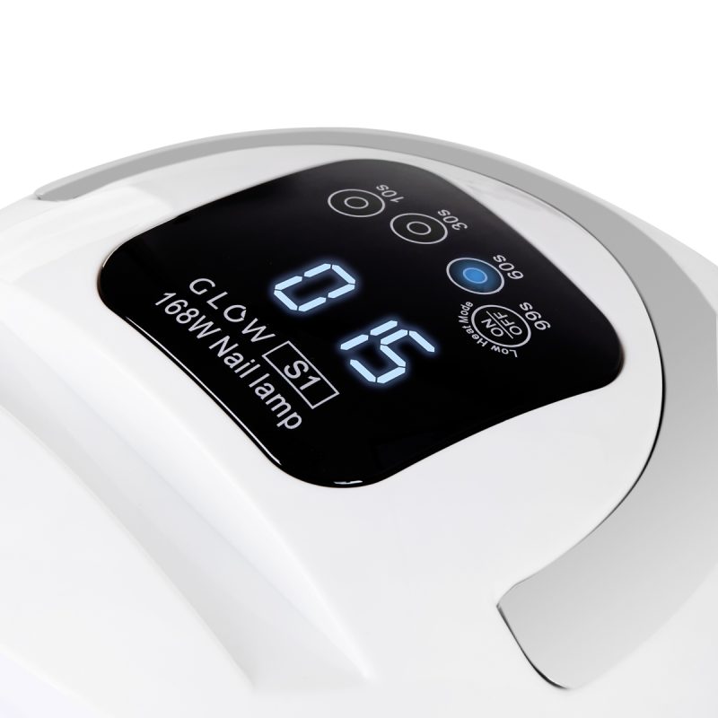 UV лампа Dual Led Glow S1 168W сребриста – снимка 5