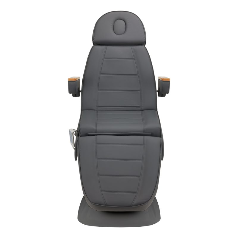 Електрически козметичен стол Sillon Lux 273b 3 сиви мотора сива основа – снимка 10