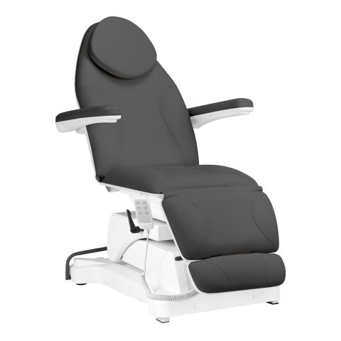 Електрически козметичен стол Sillon Basic 3 мотора въртящ се сив