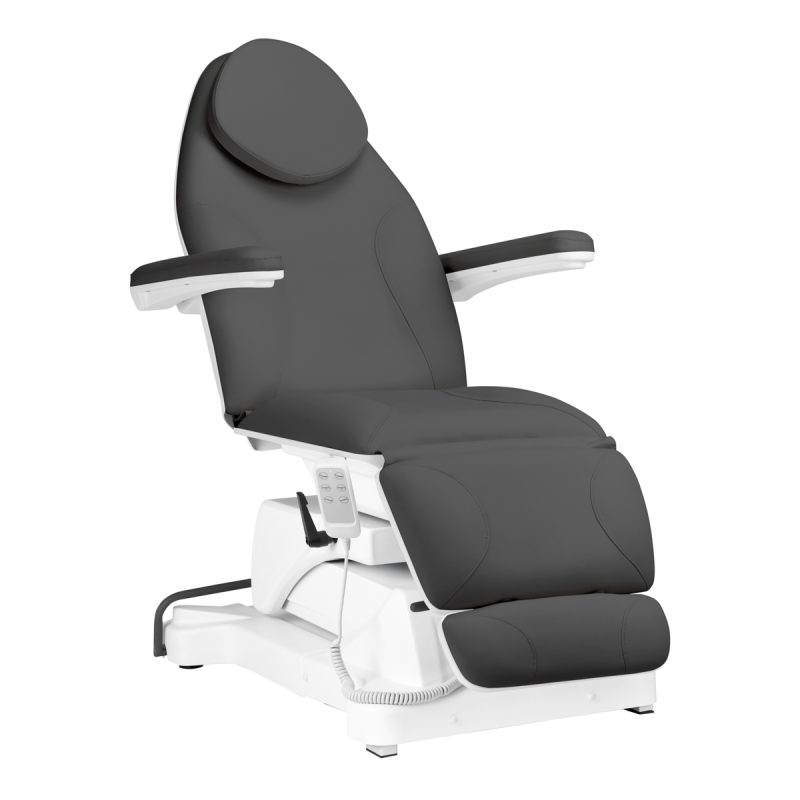 Електрически козметичен стол Sillon Basic 3 мотора въртящ се сив
