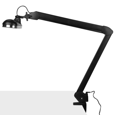LED лампа за работилница Elegante 801-sz със стандартно менгеме черна