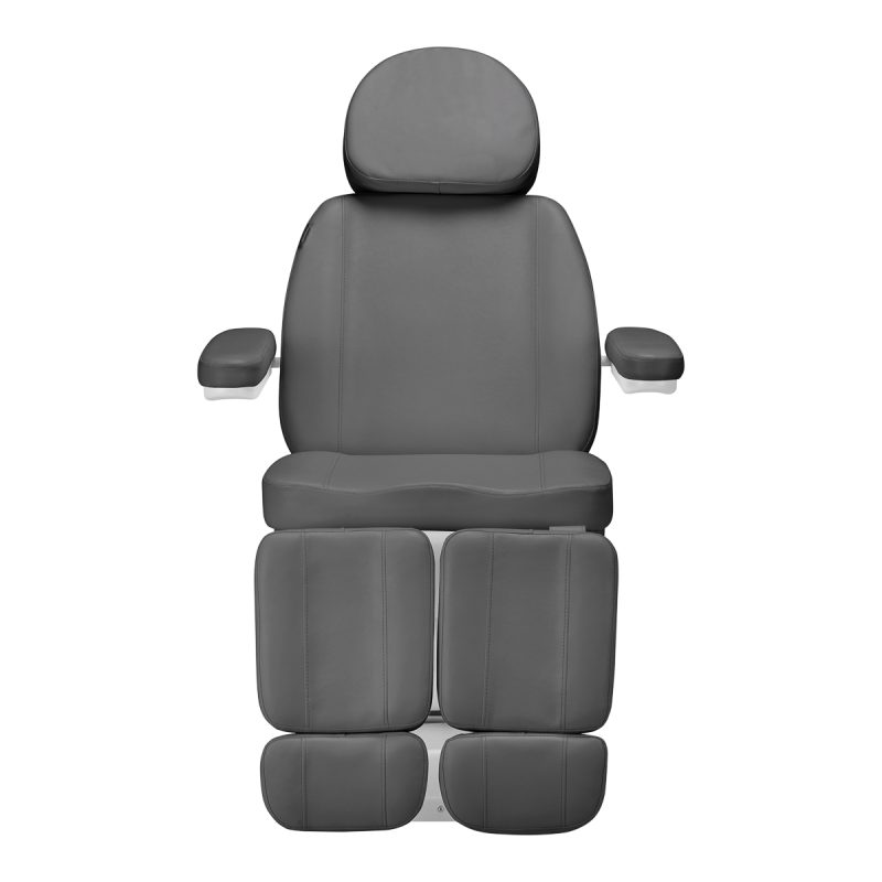 Електрически козметичен стол Sillon Classic 3 мотора люлка сив – снимка 13