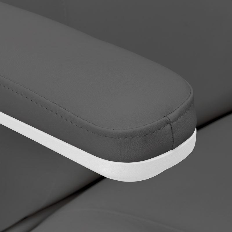 Електрически козметичен стол Sillon Basic 3 мотора сив – снимка 10