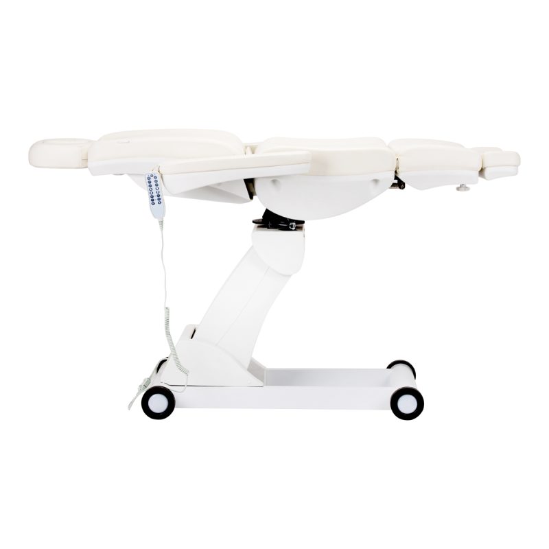 Електрически въртящ се козметичен стол Azzurro 873 Pedi бял – снимка 6