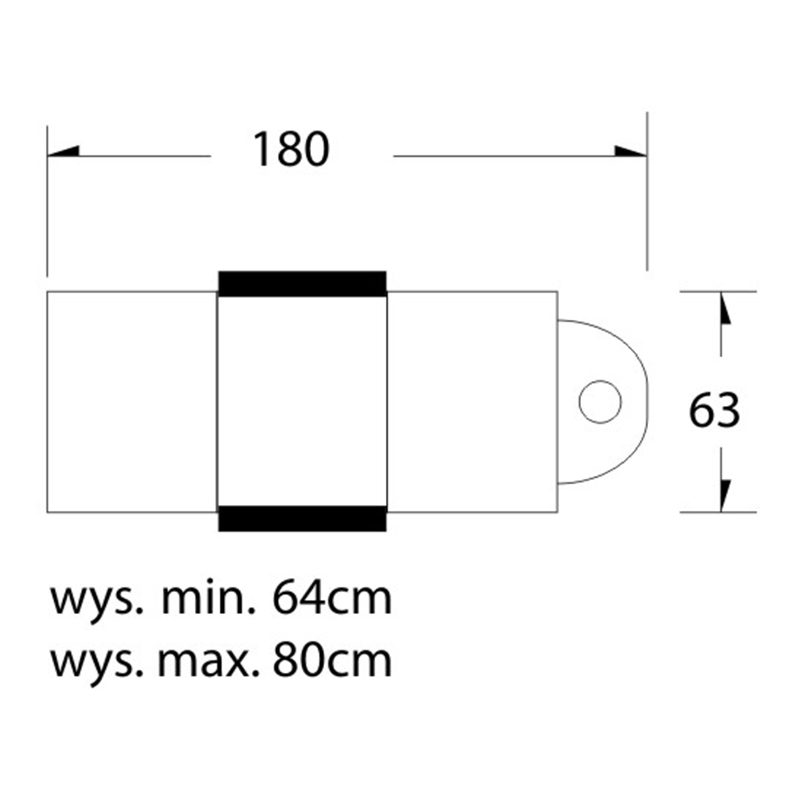 Хидравличен козметичен стол - бял Basic 210 – снимка 4