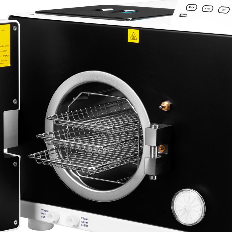Lafomed Compact Line LFSS08AD автоклав 8 L принтер клас B медицински – снимка 8