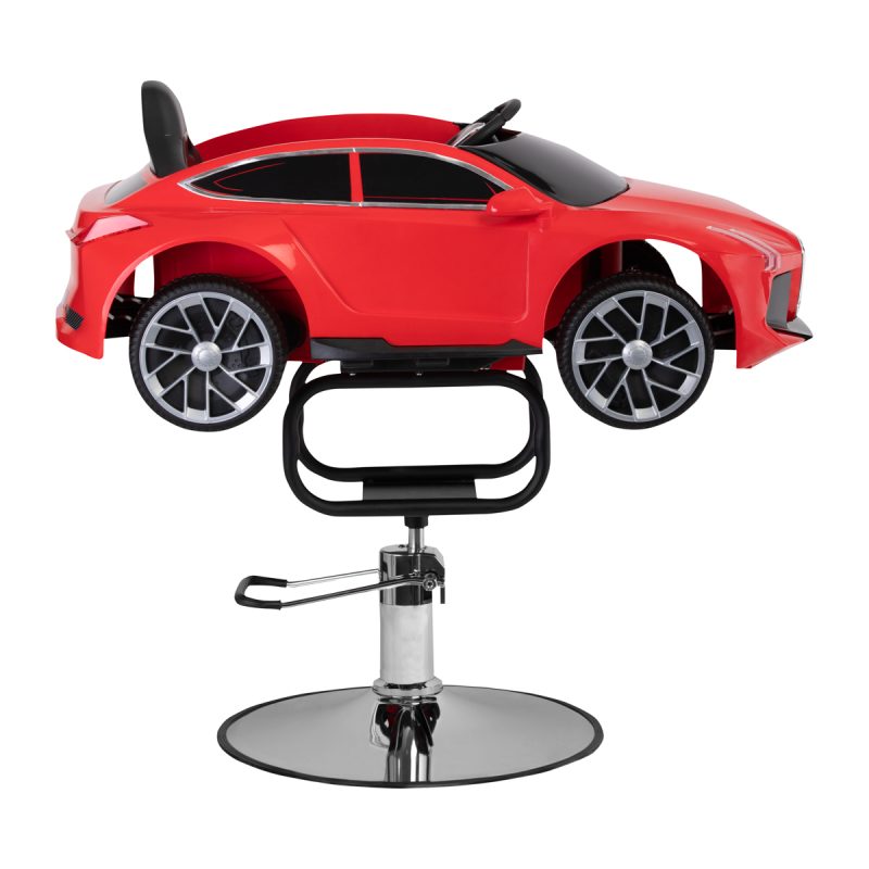 Детски фризьорски стол BMW, червен цвят – снимка 3