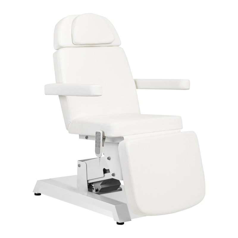 Електрически козметичен стол Expert W-12 4 мотора бял