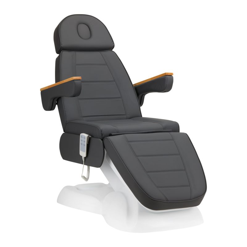 Електрически козметичен стол Sillon Lux 273b 3 мотора сив