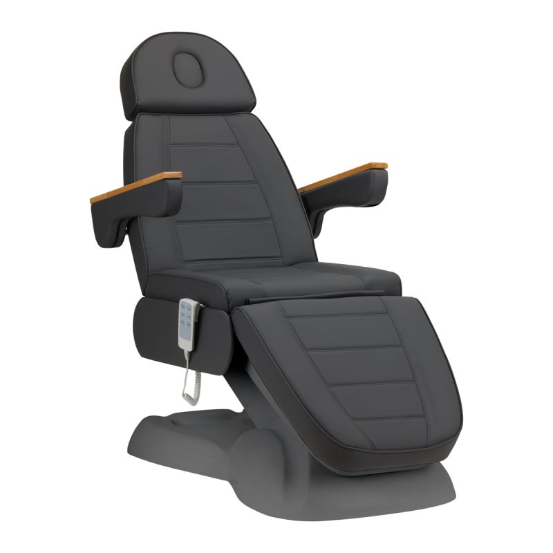 Fotel kosmetyczny elektryczny SILLON Lux 273b 3 silniki szary