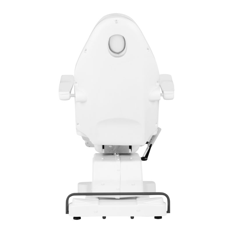 Електрически козметичен стол Sillon Basic 3 мотора въртящ се бял – снимка 5