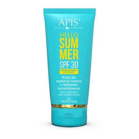 Apis Hello Summer SPF 30 слънцезащитен крем за лице с клетъчен нектар 50 мл
