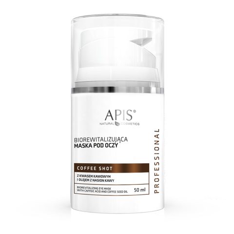 Apis Coffee Shot биоревитализираща околоочна маска 50 мл