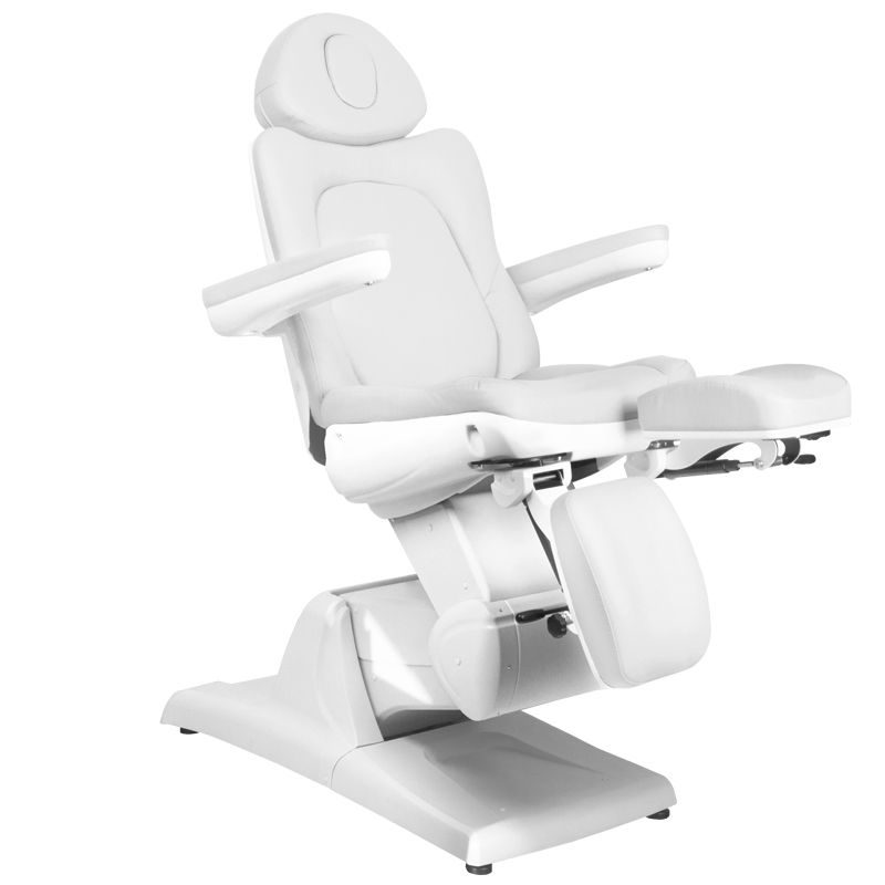 Електрически козметичен стол с 3 мотора - бял Azzurro 870S Pedi – снимка 3