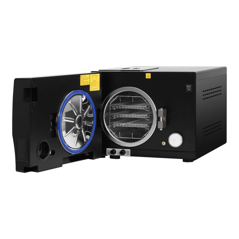 Lafomed Standard Line LFSS12AA LED автоклав 12 L с принтер клас B медицински черен – снимка 2