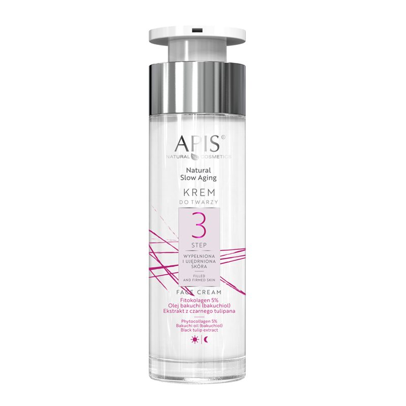 Apis Natural крем за лице за бавно стареене СТЪПКА 3 крем за лице запълнена и стегната кожа 50 мл