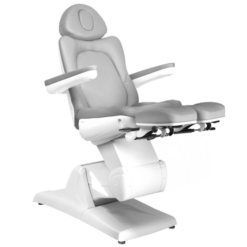 Електрически козметичен стол с 3 мотора - сив Azzurro 870S Pedi – снимка 7