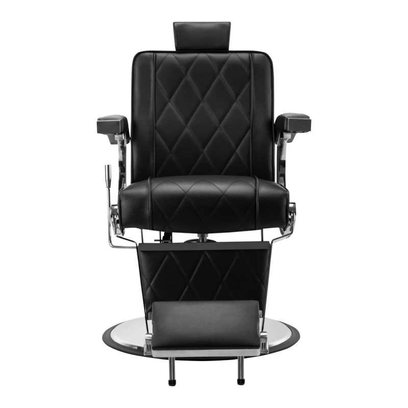 Бръснарски стол Hair System BM88066 черен – снимка 2