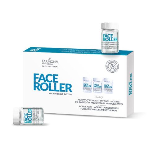 Farmona Face Roller активен концентрат против стареене за микроиглена мезотерапия 5 х 5 мл