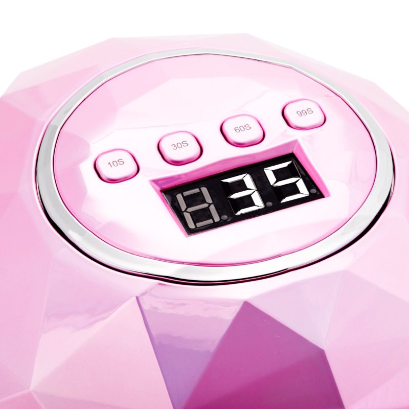 UV LED лампа 86W розова перла – снимка 5