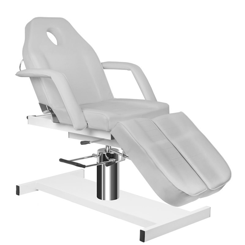 Хидравличен козметичен стол - сив A-210C Pedi – снимка 2