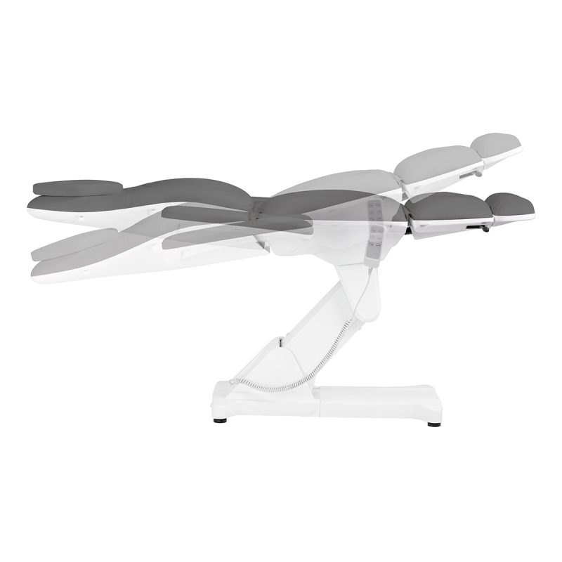 Електрически козметичен стол Sillon Basic 3 мотора сив – снимка 7
