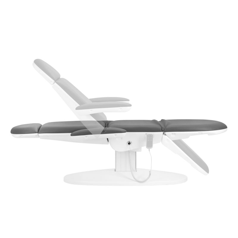 Електрически козметичен стол 2240 Eclipse 3 мотора сиво – снимка 7