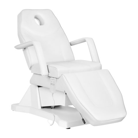 Електрически козметичен стол Sillon Soft 1 мотор бял