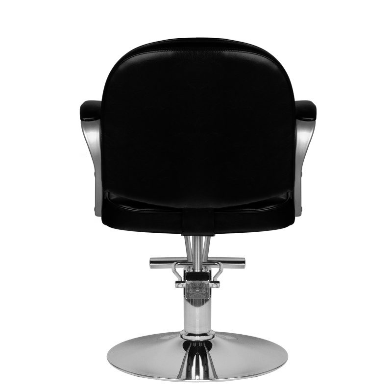 Фризьорски стол - черен Hair System HS00 – снимка 2