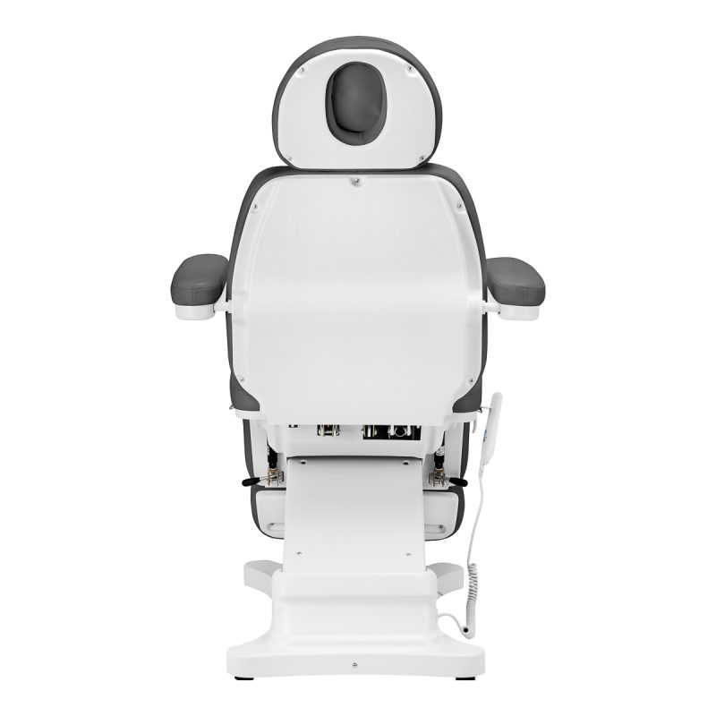 Електрически козметичен стол Sillon Classic 2 мотора сив – снимка 6