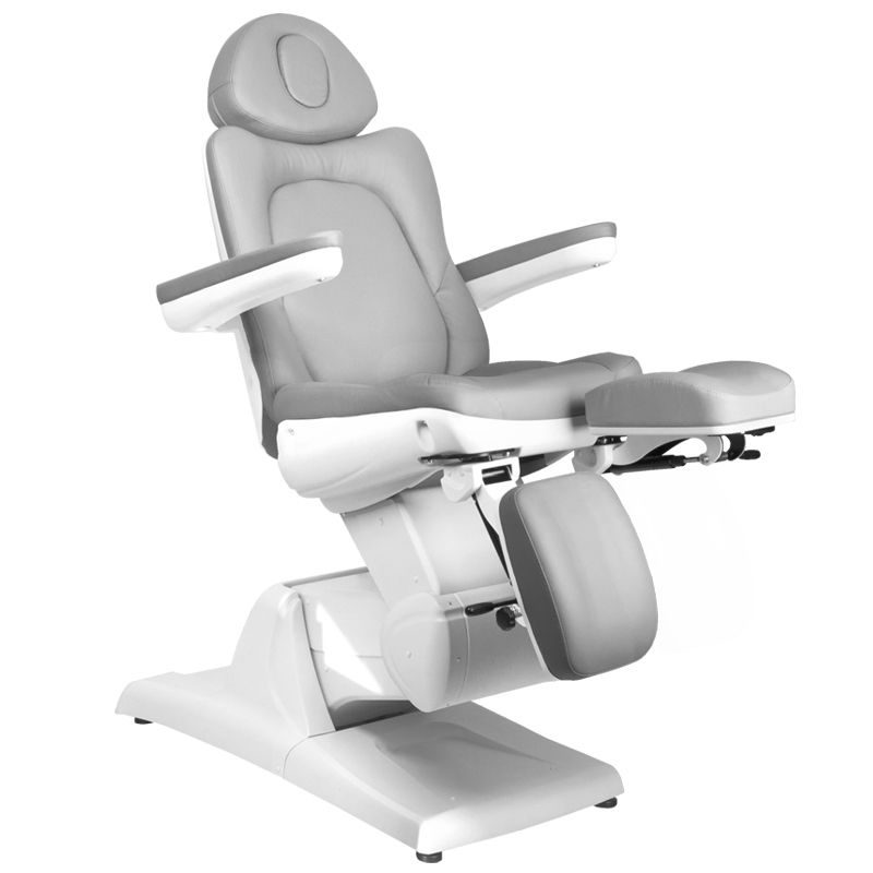 Електрически козметичен стол с 3 мотора - сив Azzurro 870S Pedi – снимка 6