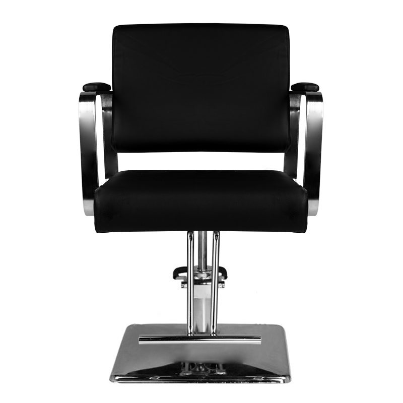 Фризьорски стол - черен Hair System HS202 – снимка 3