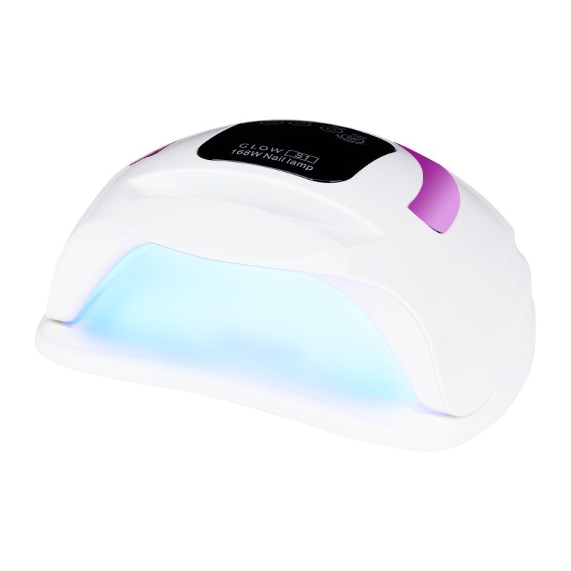 UV лампа Dual Led Glow S1 168W розово злато