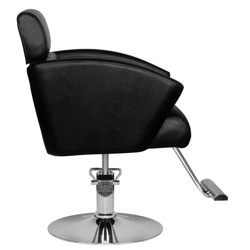 Фризьорски стол - черен Hair System HS02 – снимка 4