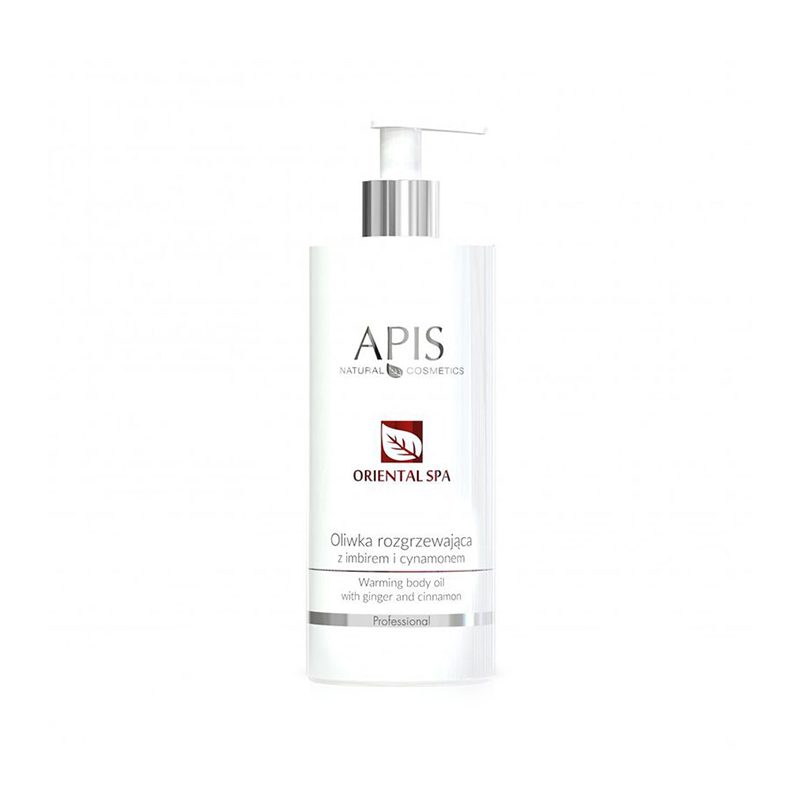 Apis Oriental Spa загряващо масло с джинджифил и канела 500 мл