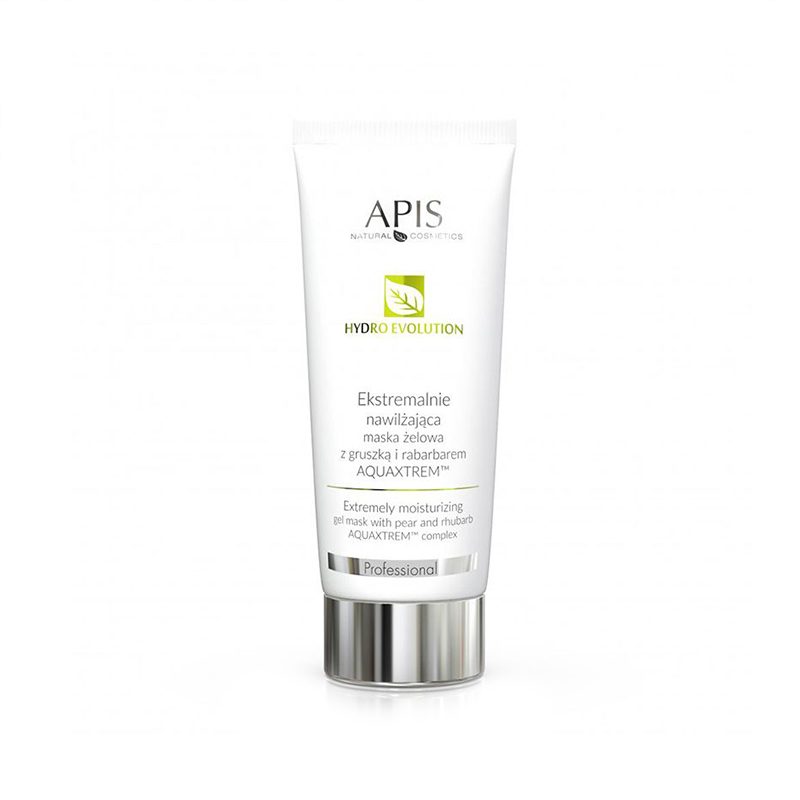 Apis Hydro Evolution изключително овлажняваща гел маска с круша и ревен Aquaxtrem 200 мл