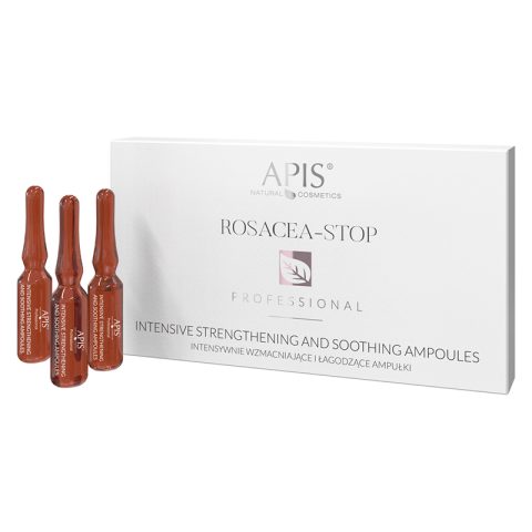Apis Rosacea-Stop интензивно укрепващи и успокояващи ампули 10 х 3 мл