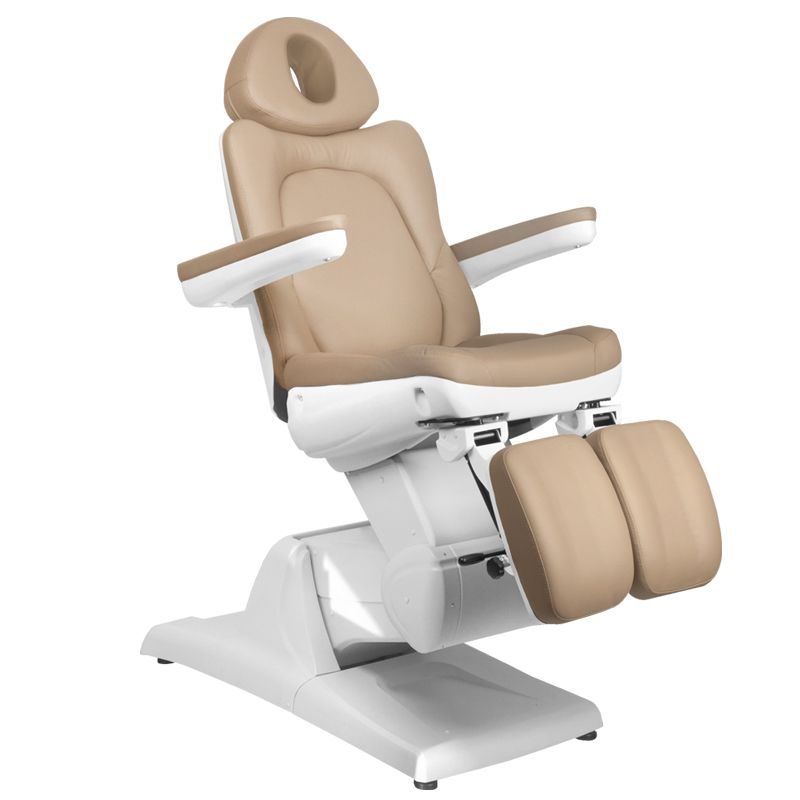 Електрически козметичен стол с 3 мотора - капучинов Azzurro 870S Pedi – снимка 4