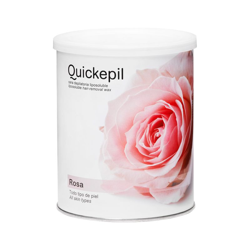Восък за депилиция Quickepil 800 мл роза