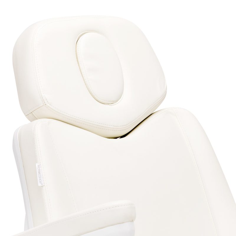 Електрически въртящ се козметичен стол Azzurro 873 Pedi бял – снимка 9
