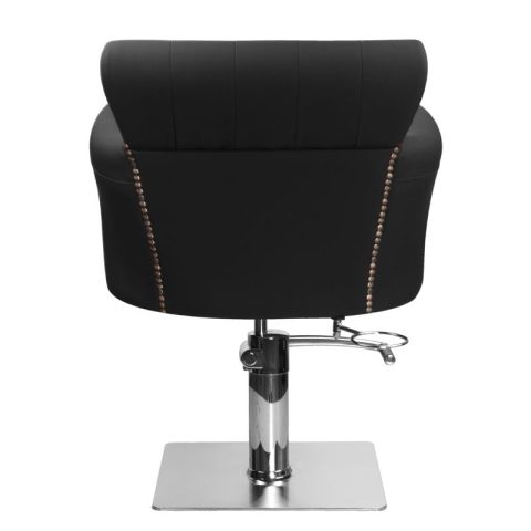 Фризьорски стол - черен Hair System BER8541 – снимка 5