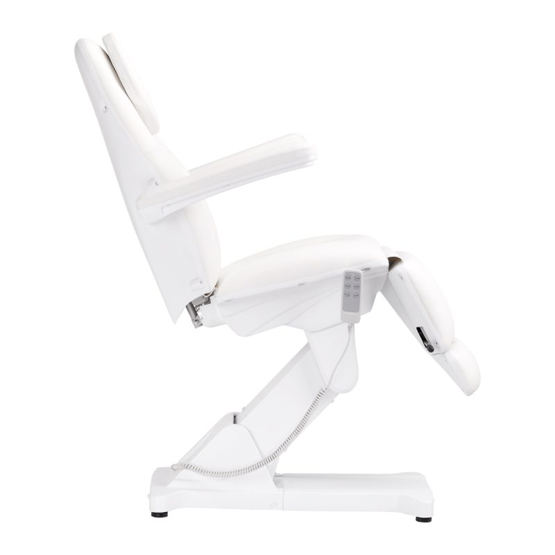 Електрически козметичен стол Sillon Basic 3 мотора бял – снимка 6