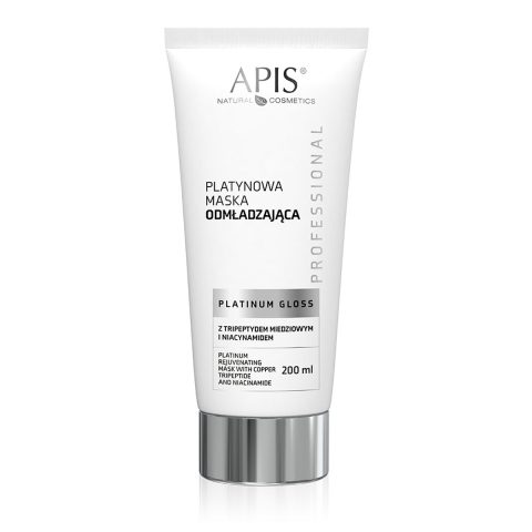 Apis Platinum Gloss подмладяваща маска с меден трипептид и ниацинамид 200 мл