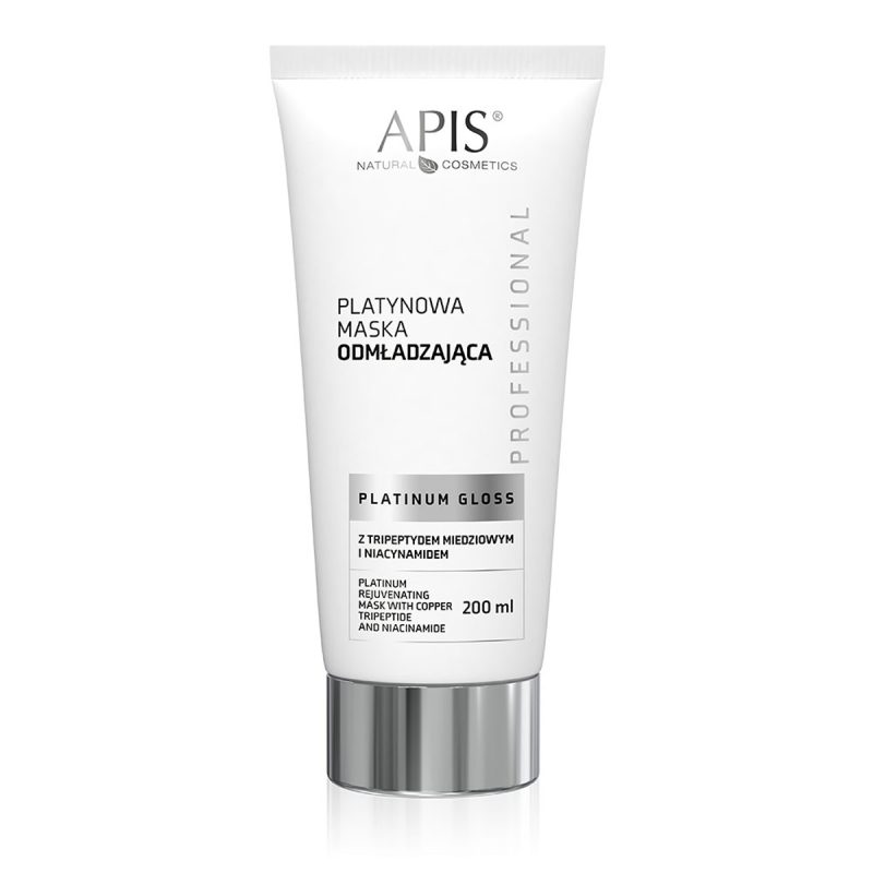 Apis Platinum Gloss подмладяваща маска с меден трипептид и ниацинамид 200 мл
