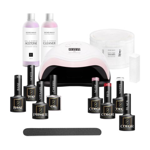 Ocho Nails 7 Хибриден стартов комплект